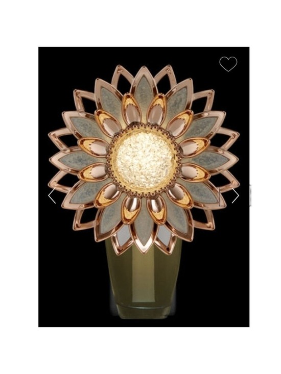 Bath & Body Works Other - ROSE GOLD FLOWER NIGHTLIGHT WALLFLOWER PLUG